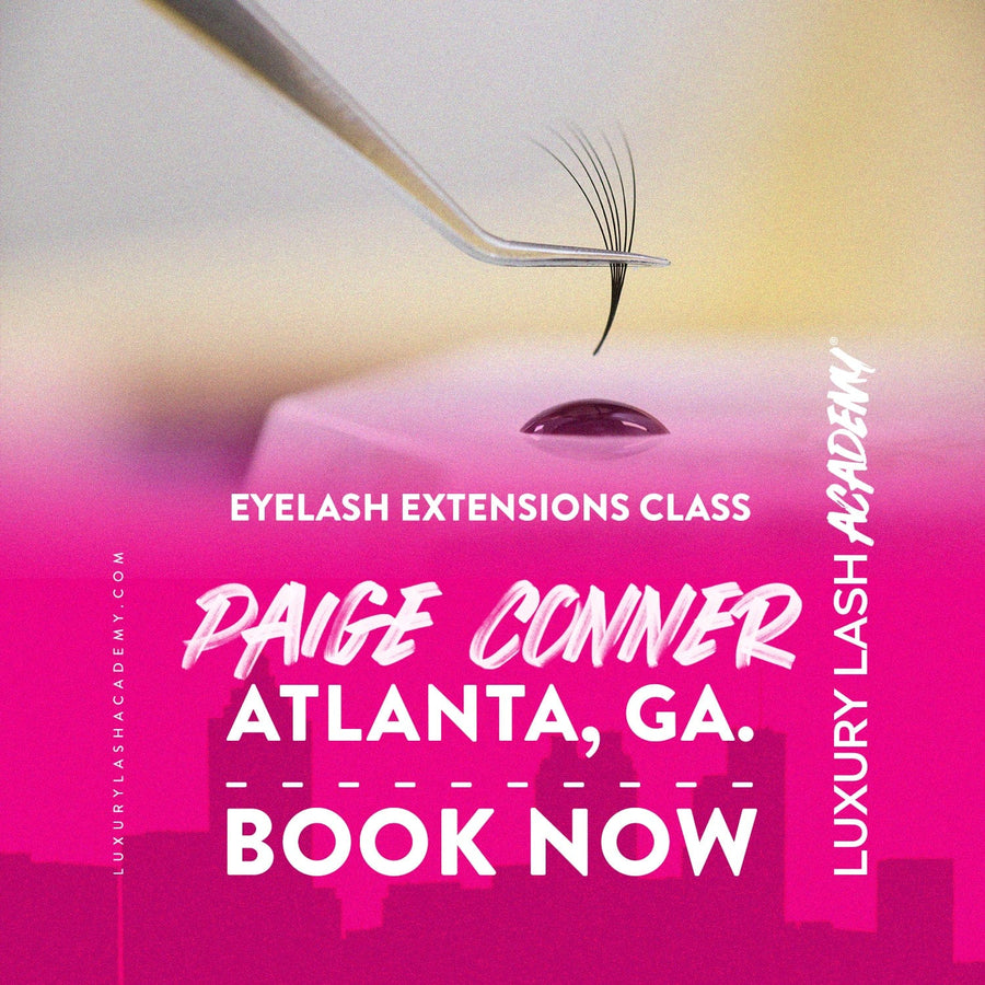 Curso de extensión de pestañas de dos días - 27 y 28 de febrero de 2022. Atlanta, GA